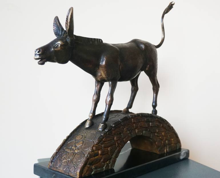Original Realism Animal Sculpture by Krasimir Krastev