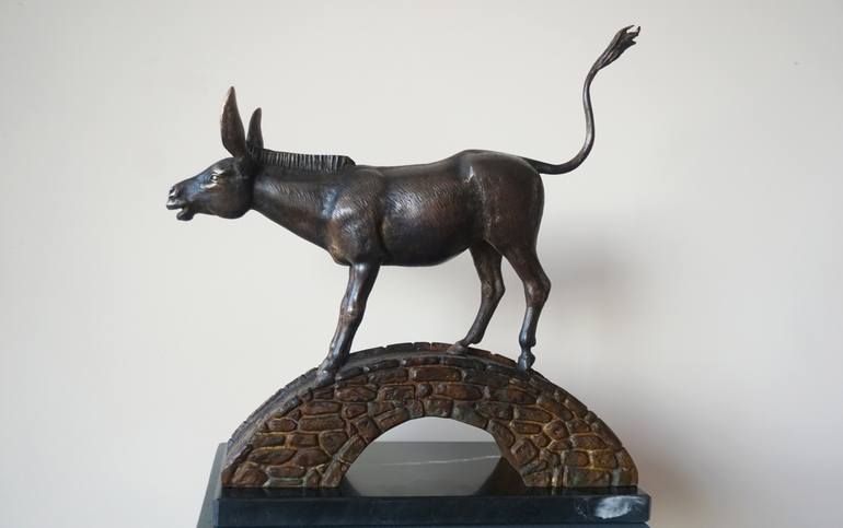 Original Realism Animal Sculpture by Krasimir Krastev