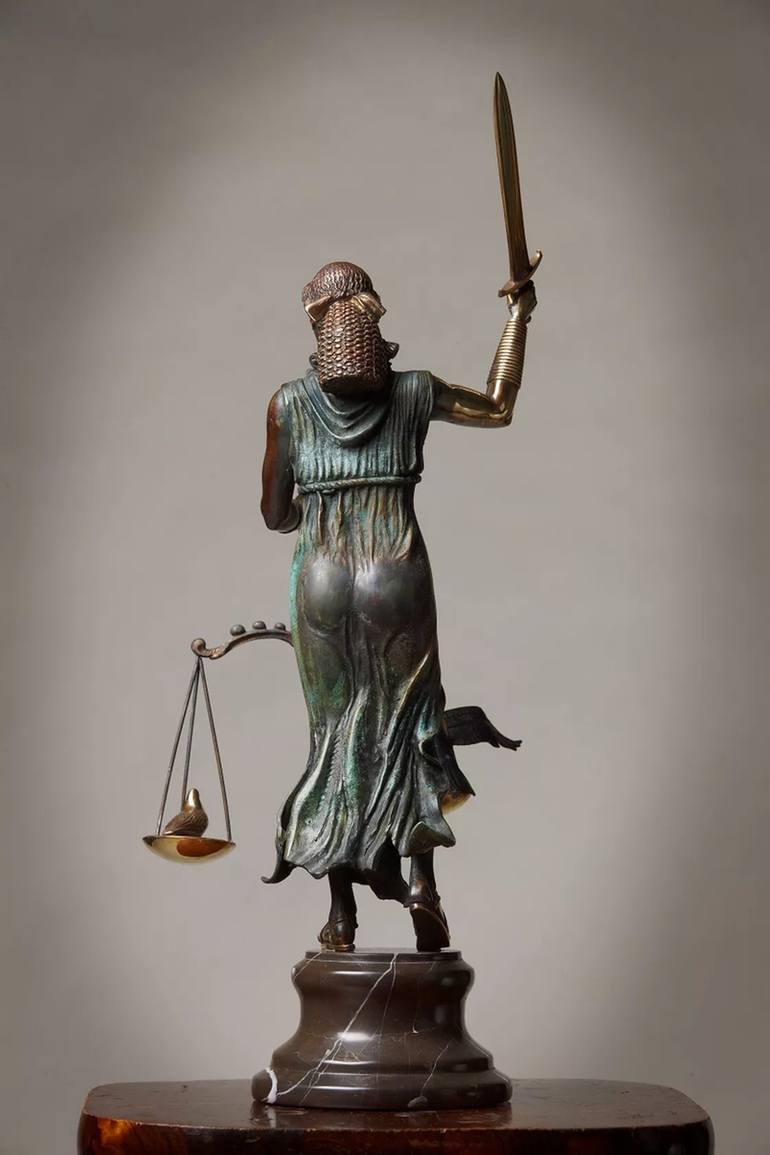 Original Realism People Sculpture by Krasimir Krastev