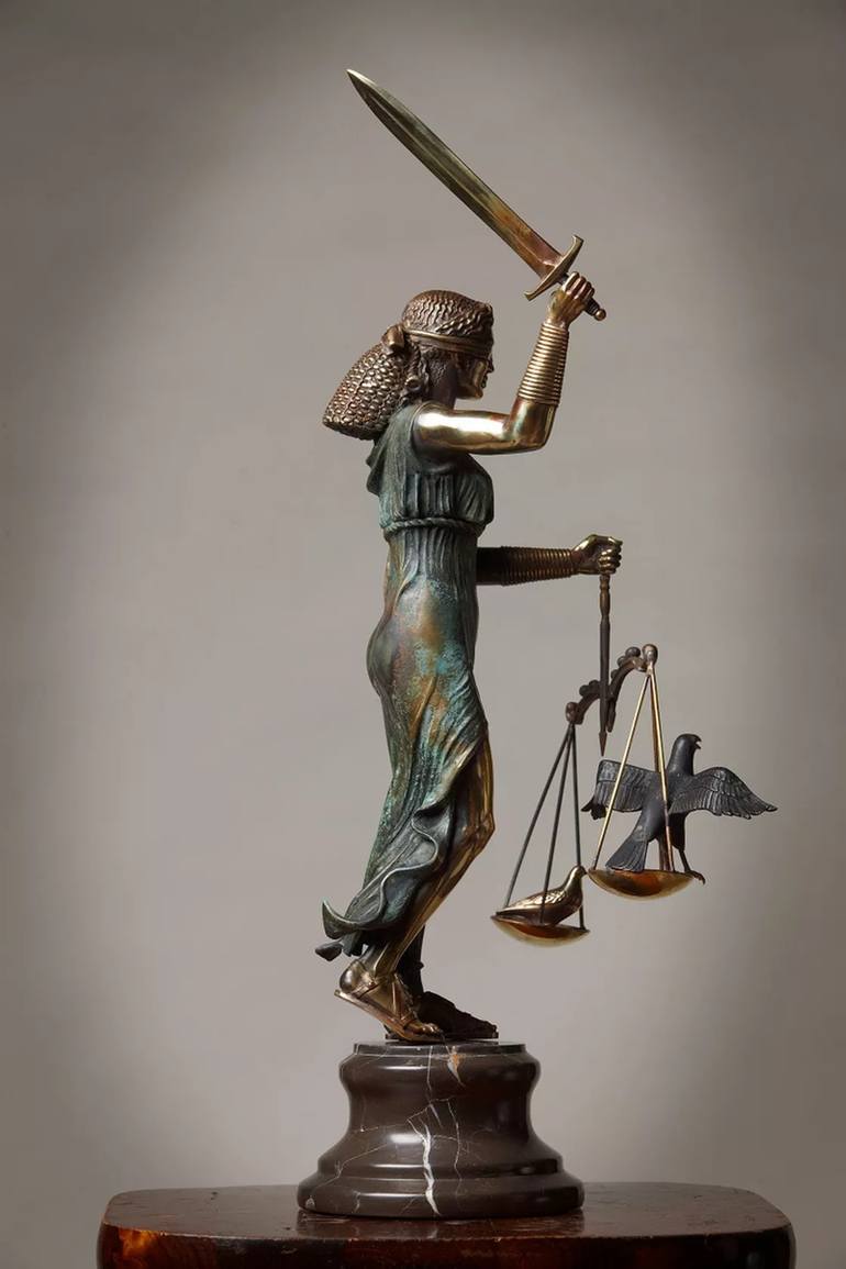 Original Realism People Sculpture by Krasimir Krastev