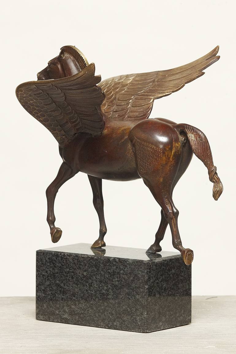 Original Realism Horse Sculpture by Krasimir Krastev