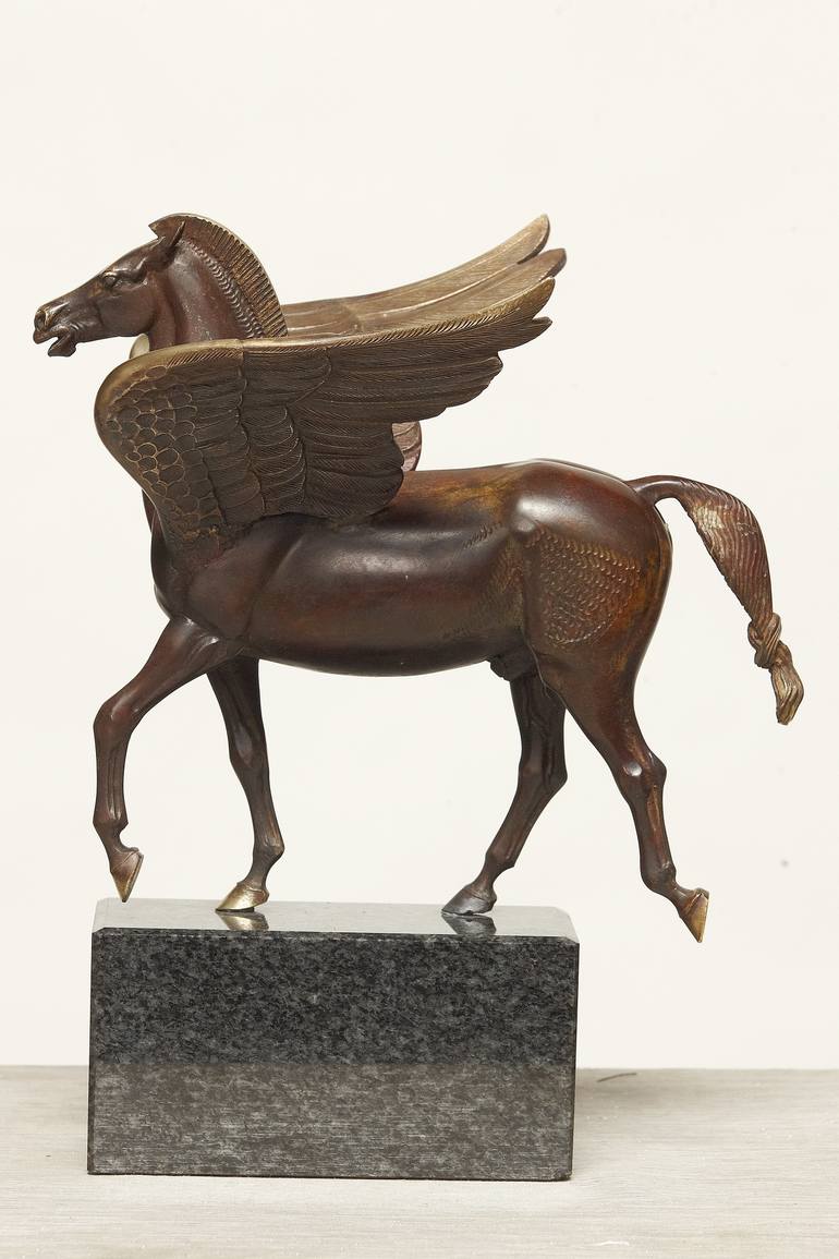 Original Realism Horse Sculpture by Krasimir Krastev