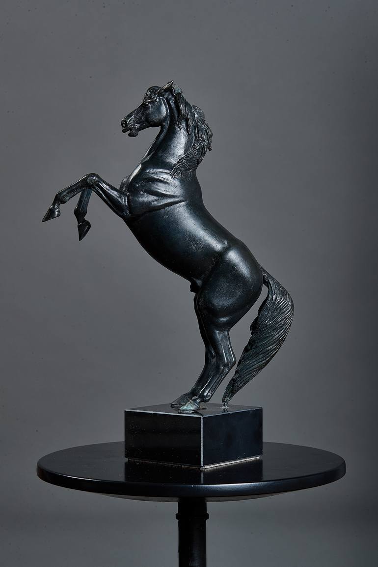 Original Realism Horse Sculpture by Krasimir Krastev