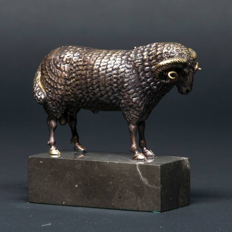 Original Animal Sculpture by Krasimir Krastev