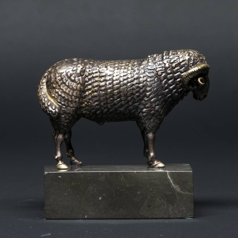 Original Animal Sculpture by Krasimir Krastev