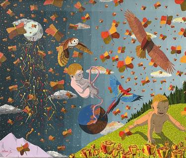 Original Figurative Fantasy Painting by Esteve Navarrete