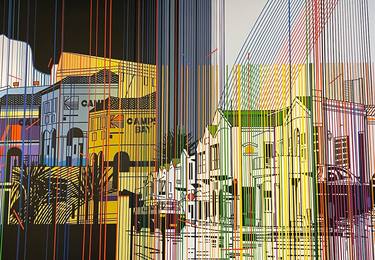 Print of Abstract Cities Digital by Mona Vayda