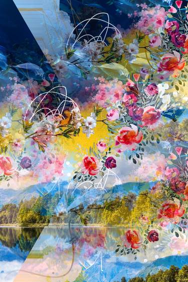 Print of Abstract Nature Digital by Mona Vayda