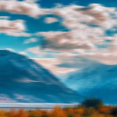 Original Abstract Landscape Digital by Mona Vayda