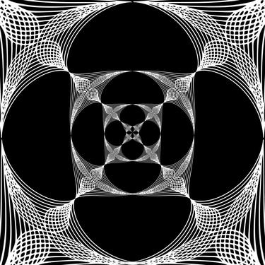 Original Geometric Digital by Mona Vayda