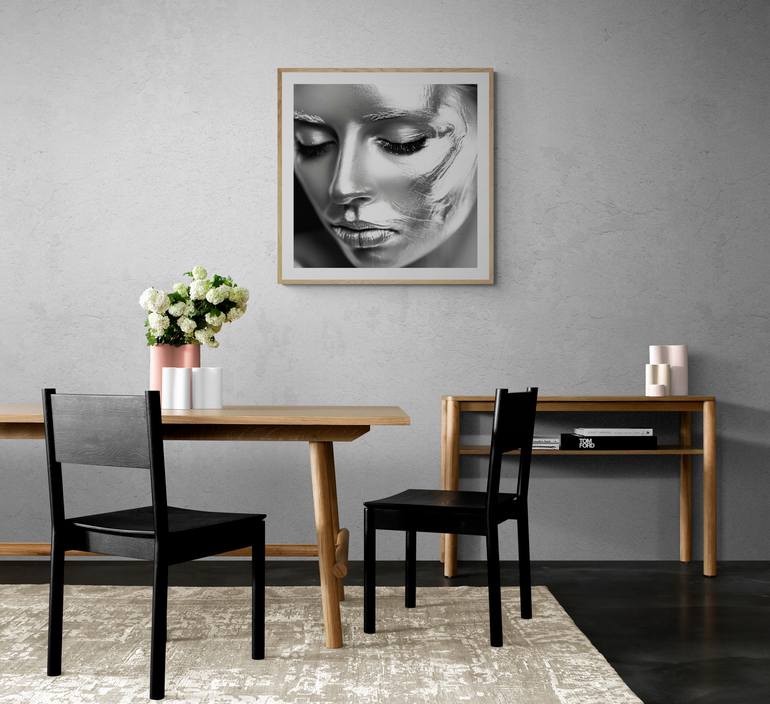 Original Abstract People Digital by Mona Vayda
