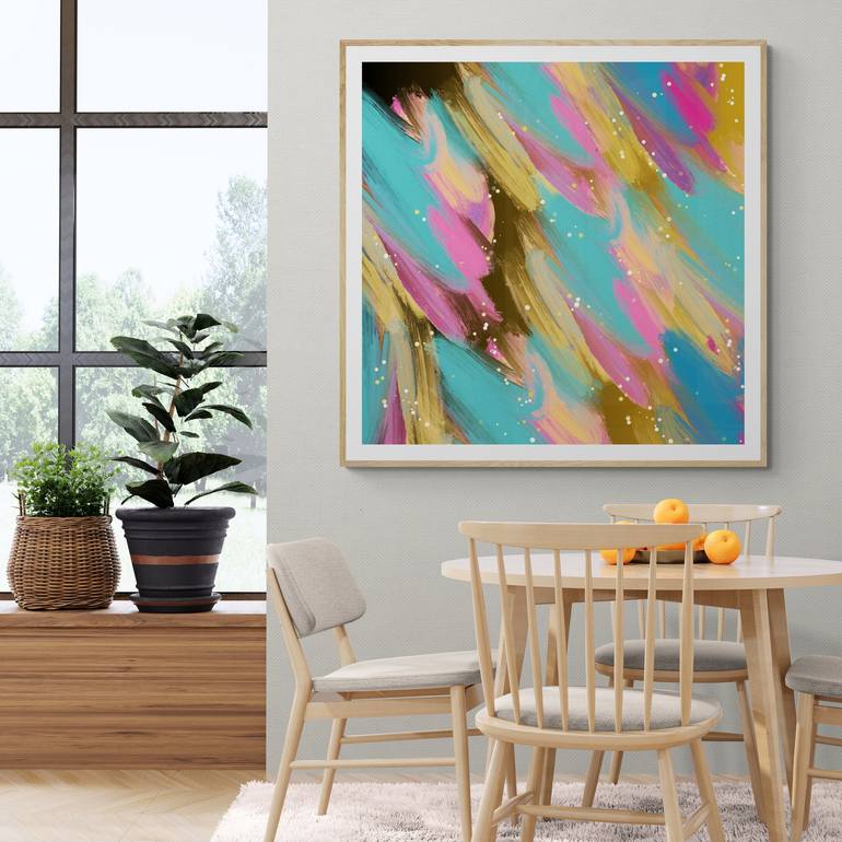 Original Fine Art Abstract Digital by Mona Vayda