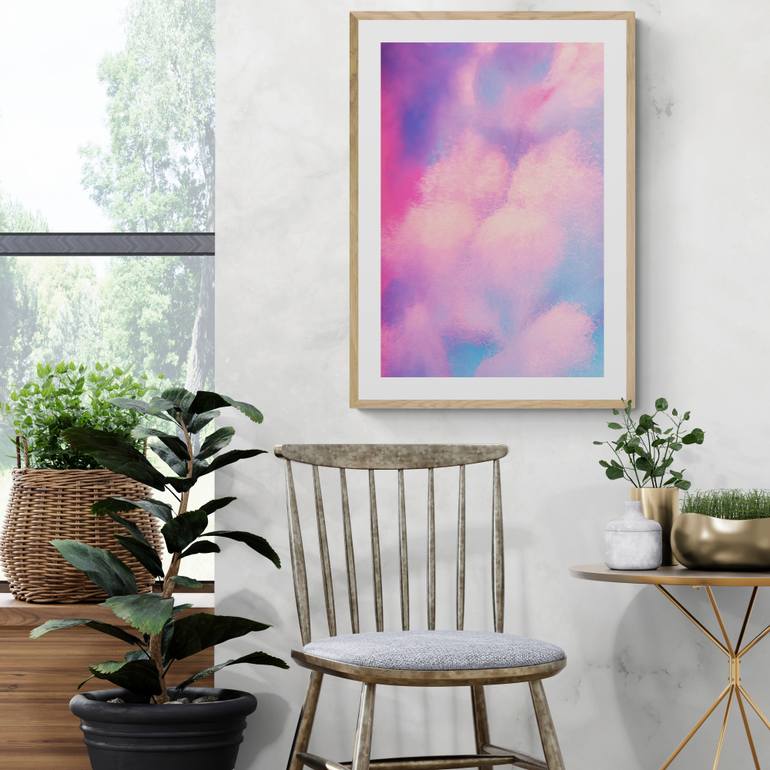 Original Abstract Nature Digital by Mona Vayda