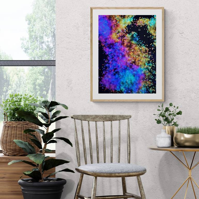 Original Abstract Digital by Mona Vayda