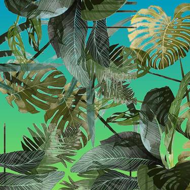 Print of Modern Nature Digital by Mona Vayda