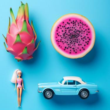 Original Abstract Food & Drink Digital by Mona Vayda