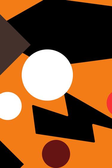 Orange Rich Geometric Series No. 7 thumb