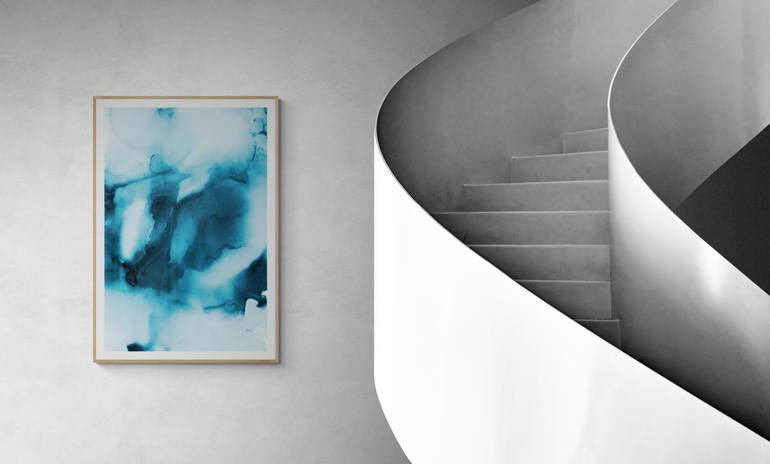 Original Abstract Expressionism Abstract Digital by Mona Vayda