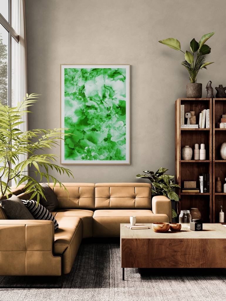Original Abstract Expressionism Abstract Digital by Mona Vayda