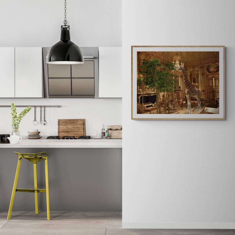 Original Abstract Animal Digital by Mona Vayda