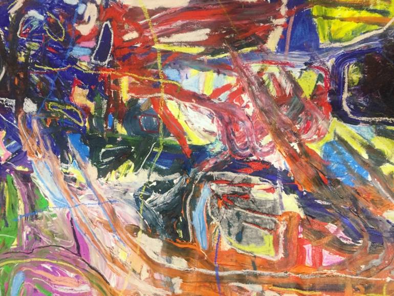 Original Abstract Expressionism Abstract Digital by Mona Vayda