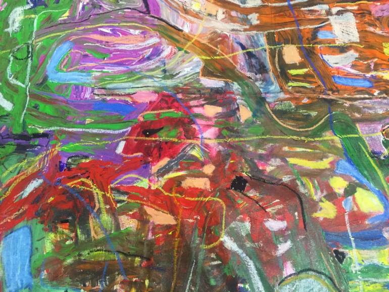 Original Abstract Expressionism Abstract Digital by Mona Vayda