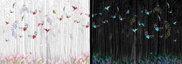 Day & Night In The Forest (Diptych) - Limited Edition of 7 thumb