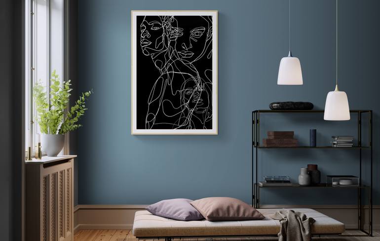 Original Portraiture Portrait Digital by Mona Vayda