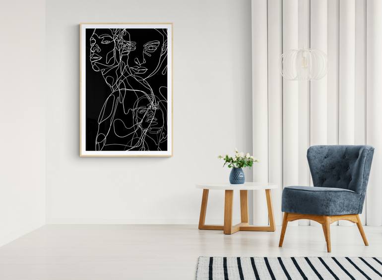 Original Portraiture Portrait Digital by Mona Vayda