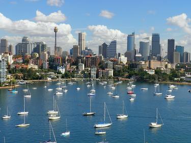 A Window View Of Sydney Harbour - Limited Edition of 7 thumb