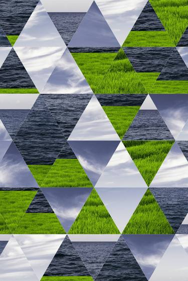 Geometric No. 8: Deconstructed Seascape (G Series) - Limited Edition of 7 thumb