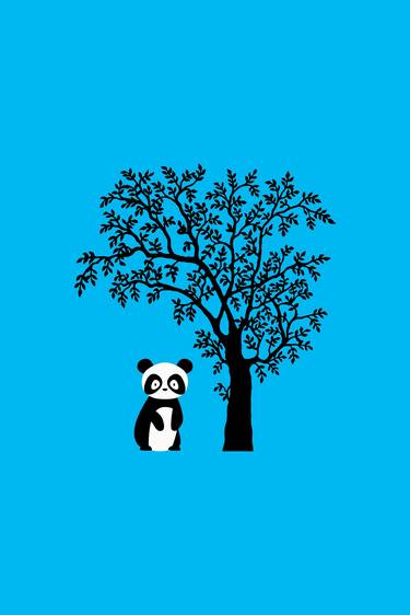 Panda Under A Tree (Series) - Limited Edition of 10 thumb