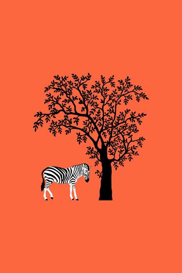 Print of Tree Digital by Mona Vayda