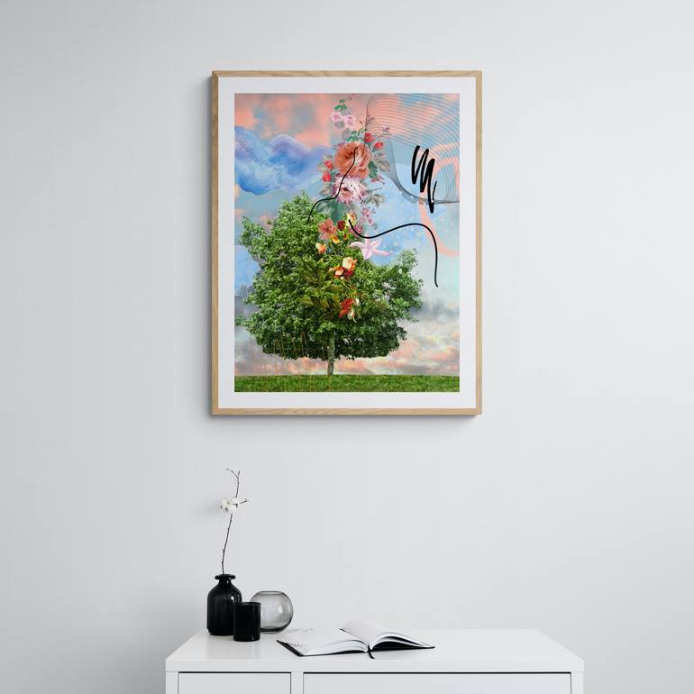 Original Tree Digital by Mona Vayda