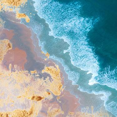Original Abstract Seascape Digital by Mona Vayda