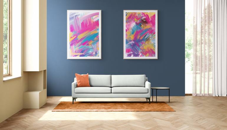 Original Abstract Digital by Mona Vayda