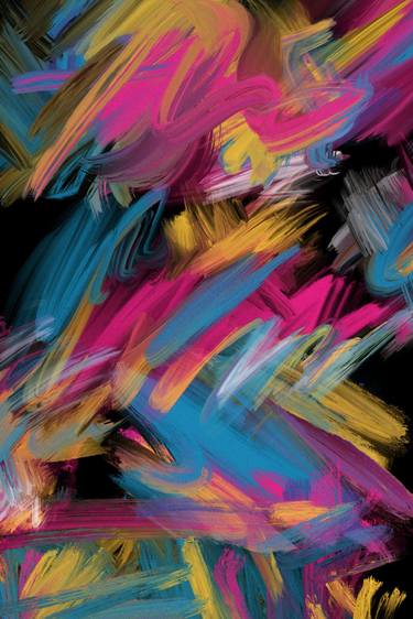 Original Modern Abstract Digital by Mona Vayda