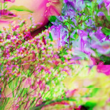 Original Portraiture Floral Digital by Mona Vayda