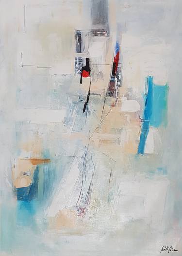 Original Modern Abstract Paintings by Judith Galiza