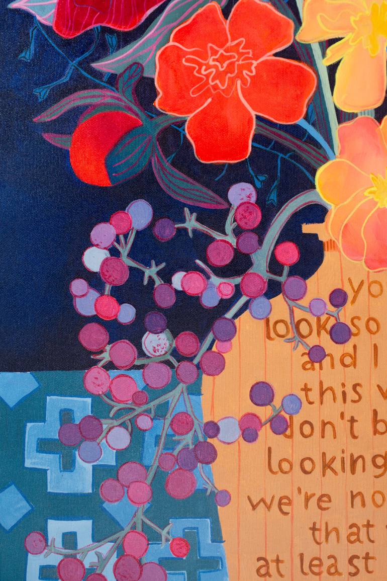 Original Contemporary Floral Painting by Malwina Jachimczak