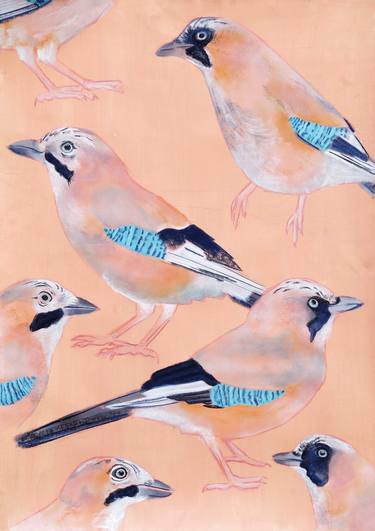 Print of Figurative Animal Paintings by Malwina Jachimczak