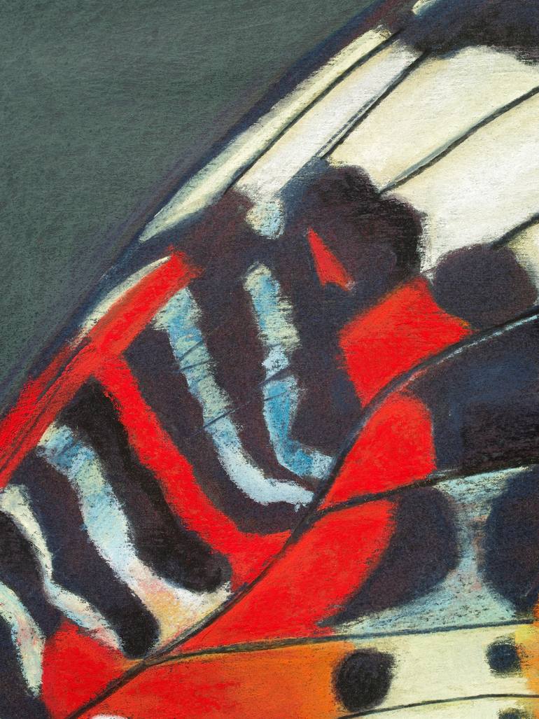 Original Abstract Animal Painting by Malwina Jachimczak