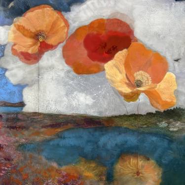 Original Contemporary Landscape Mixed Media by Somnmigratory Studio
