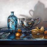 still life with dragonflys by Dene Croft