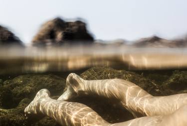 skin on rock under water - Limited Edition 1 unique archival print thumb