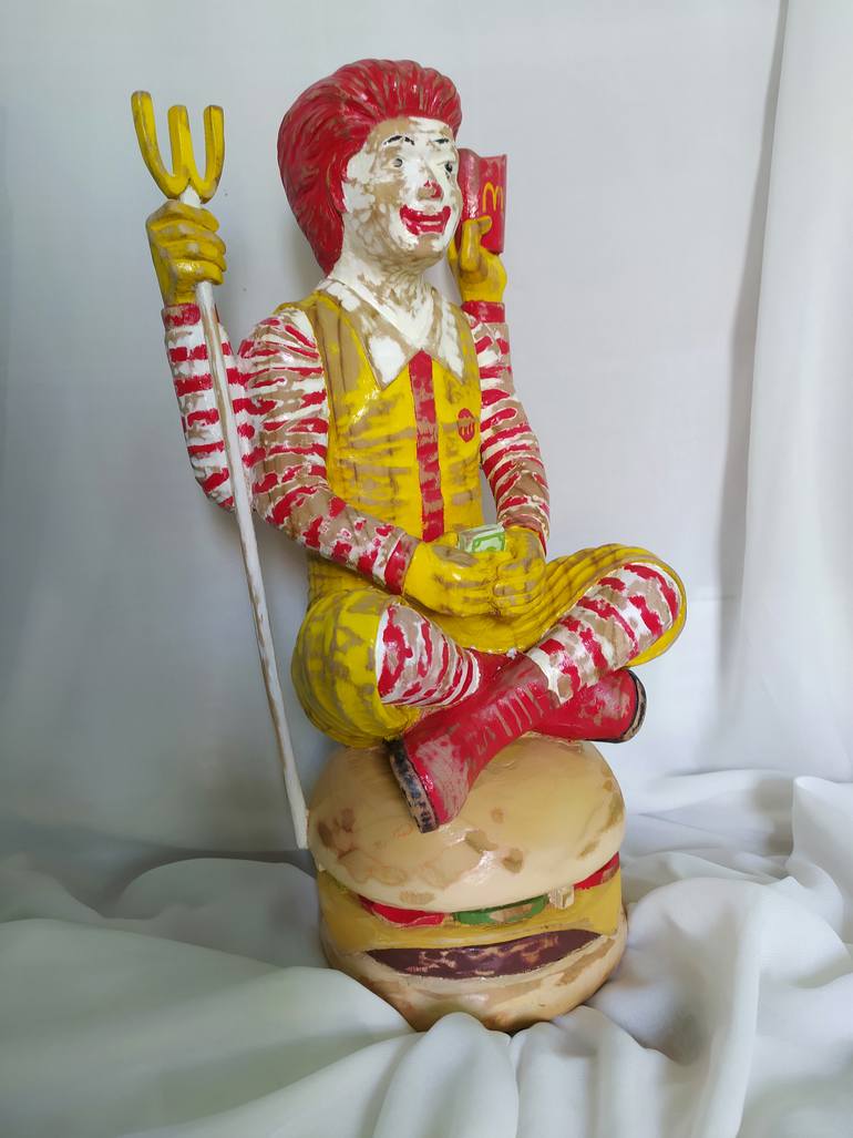 Original Pop Art Pop Culture/Celebrity Sculpture by Singgih Prio Wicaksono