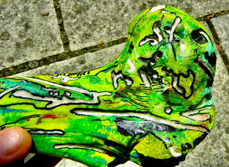 Original Contemporary Abstract Sculpture by Adolf Seeburger