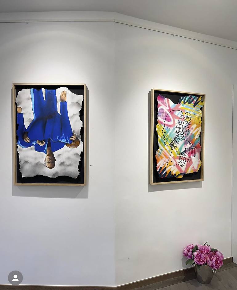 Original Illustration Love Painting by Justus Becker   Cor