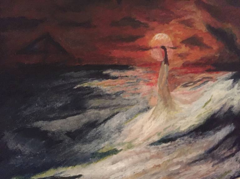 Jesus Stills The Storm Painting By Sandy Uppal Saatchi Art   Additional Fa52f5108db5ebf3b729a468b74f8e4796109f7d AICC2 7 