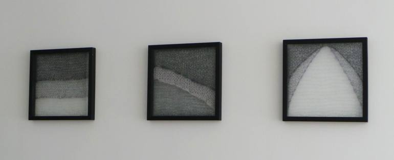 Original Minimalism Abstract Painting by Erez Solo Rimon
